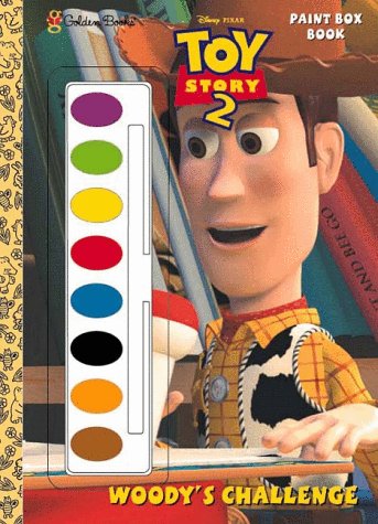 Book cover for Paint Box Book Toy Story 2 PLA