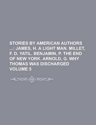 Book cover for Stories by American Authors Volume 5