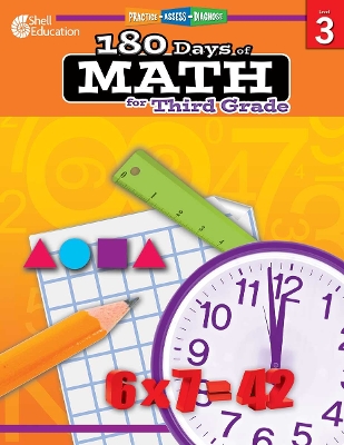 Cover of 180 Days™: Math for Third Grade