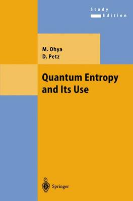 Book cover for Quantum Entropy and Its Use