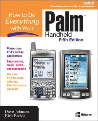 Cover of How to Do Everything with Your Palm Handheld, Fifth Edition