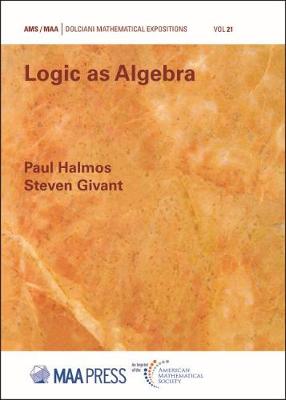 Book cover for Logica as Algebra