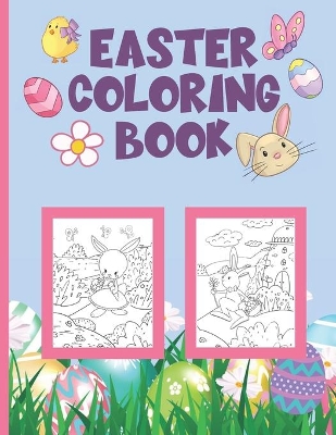 Book cover for Easter Coloring Book