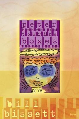 Book cover for peter among th towring boxes / text bites