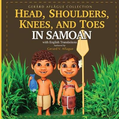 Book cover for Head, Shoulders, Knees, and Toes in Samoan with English Translations
