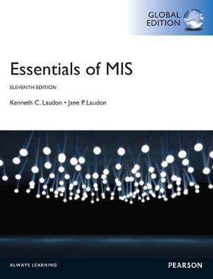 Book cover for MyMISLab -- Access Card -- Essentials of MIS, Global Edition