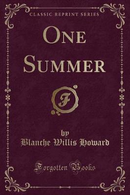 Book cover for One Summer (Classic Reprint)