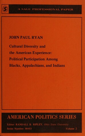 Book cover for Cultural Diversity and the American Experience