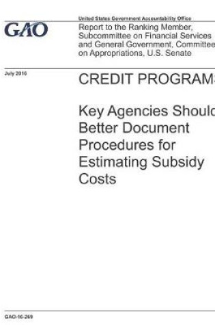 Cover of Credit Programs