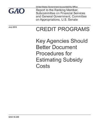 Book cover for Credit Programs