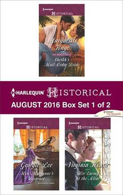 Book cover for Harlequin Historical August 2016 - Box Set 1 of 2