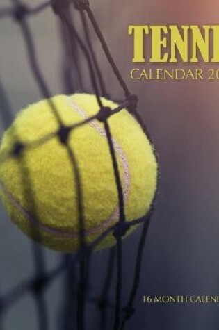 Cover of Tennis Calendar 2021