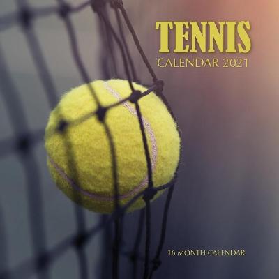 Book cover for Tennis Calendar 2021