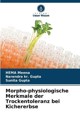 Book cover for Morpho-physiologische Merkmale der Trockentoleranz bei Kichererbse