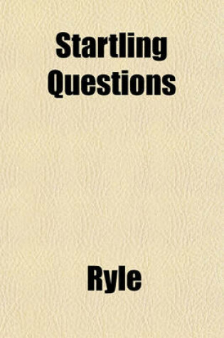 Cover of Startling Questions