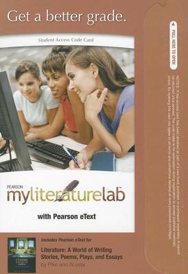 Book cover for MyLab Literature with Pearson eText -- Standalone Access Card -- for Literature