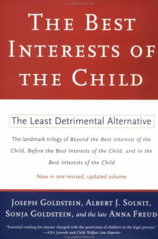 Cover of The Best Interests of the Child