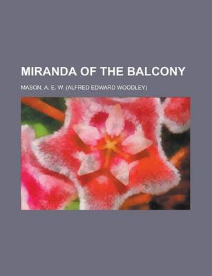 Book cover for Miranda of the Balcony; A Story