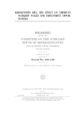 Book cover for Reid-Kennedy bill