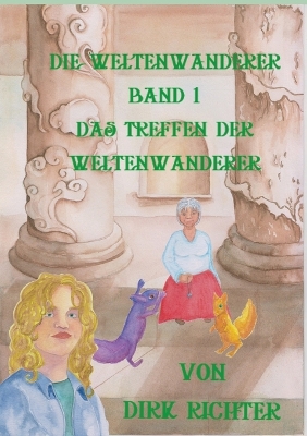 Book cover for Das Treffen der Weltenwanderer