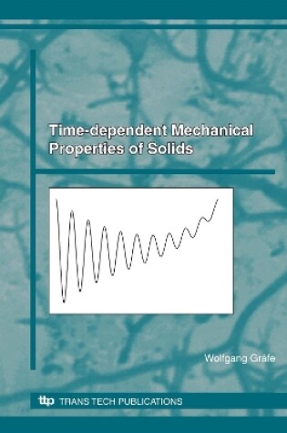 Cover of Time-dependent Mechanical Properties of Solids