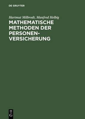 Book cover for Mathematische Methoden der Personenversicherung