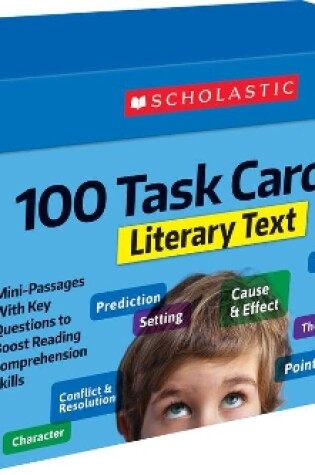 Cover of 100 Task Cards in a Box: Literary Text