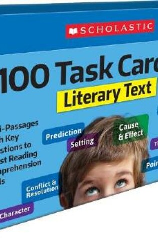 Cover of 100 Task Cards in a Box: Literary Text