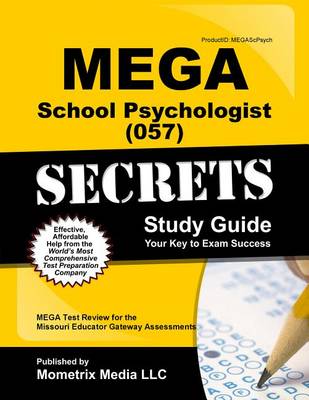 Cover of Mega School Psychologist (057) Secrets Study Guide
