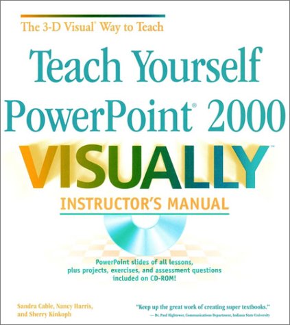 Book cover for Teach Yourself Microsoft Powerpoint 2000 Visually Instructor's Manual