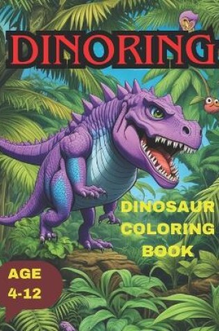 Cover of Dinosaur Coloring Book (DINORING)