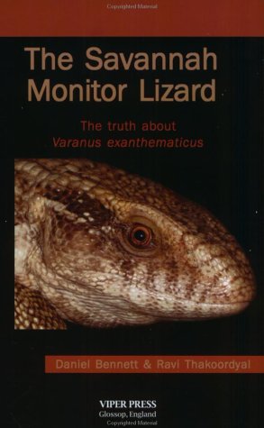 Book cover for The Savannah Monitor Lizard