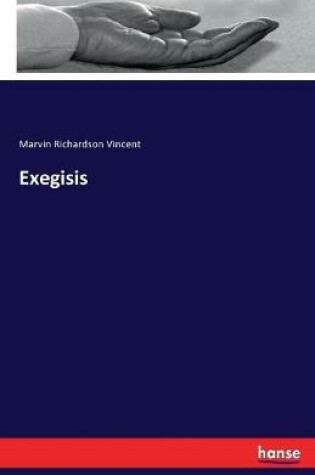 Cover of Exegisis