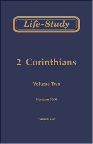 Book cover for Life-Study of 2 Corinthians