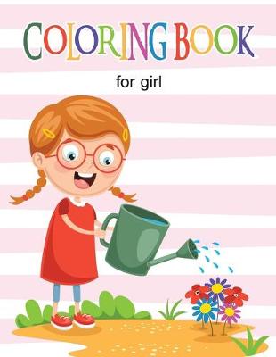 Book cover for Coloring Book for Girl