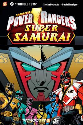 Book cover for Power Rangers Super Samurai #2: Terrible Toys
