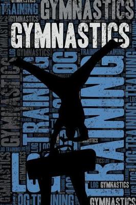 Book cover for Mens Gymnastics Training Log and Diary