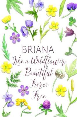 Book cover for Briana Like a Wildflower Beautiful Fierce Free