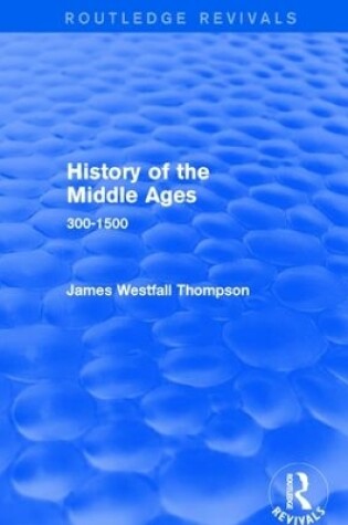 Cover of History of the Middle Ages