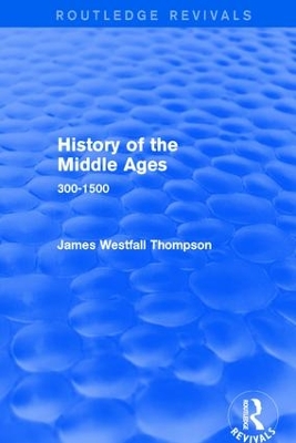 Book cover for History of the Middle Ages