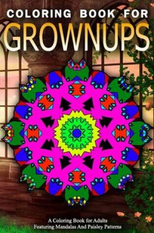 Cover of COLORING BOOKS FOR GROWNUPS - Vol.11