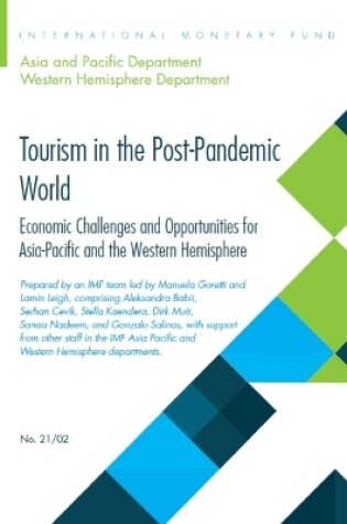 Cover of Tourism in the Post-Pandemic World