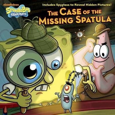 Book cover for The Case of the Missing Spatula (Spongebob Squarepants)