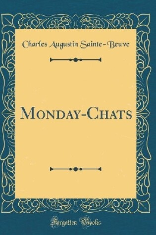 Cover of Monday-Chats (Classic Reprint)