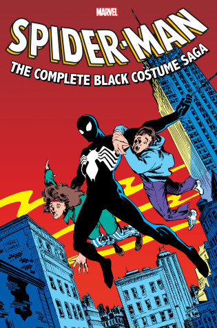 Cover of SPIDER-MAN: THE COMPLETE BLACK COSTUME SAGA OMNIBUS RON FRENZ COVER