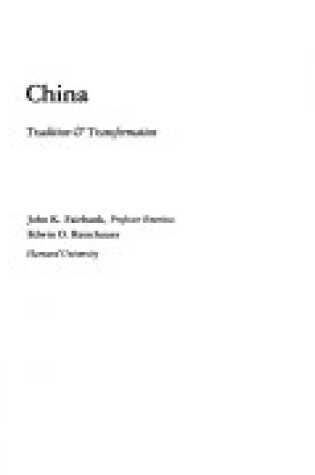 Cover of China