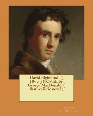 Book cover for David Elginbrod . ( 1863 ) NOVEL by