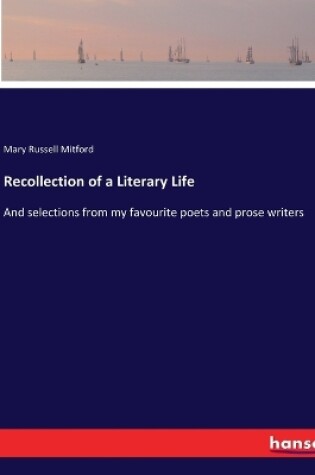 Cover of Recollection of a Literary Life