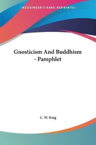 Cover of Gnosticism And Buddhism - Pamphlet