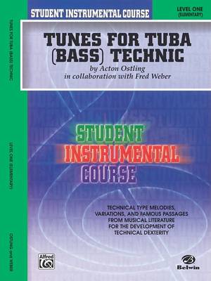 Cover of Tunes for Tuba Technic, Level I